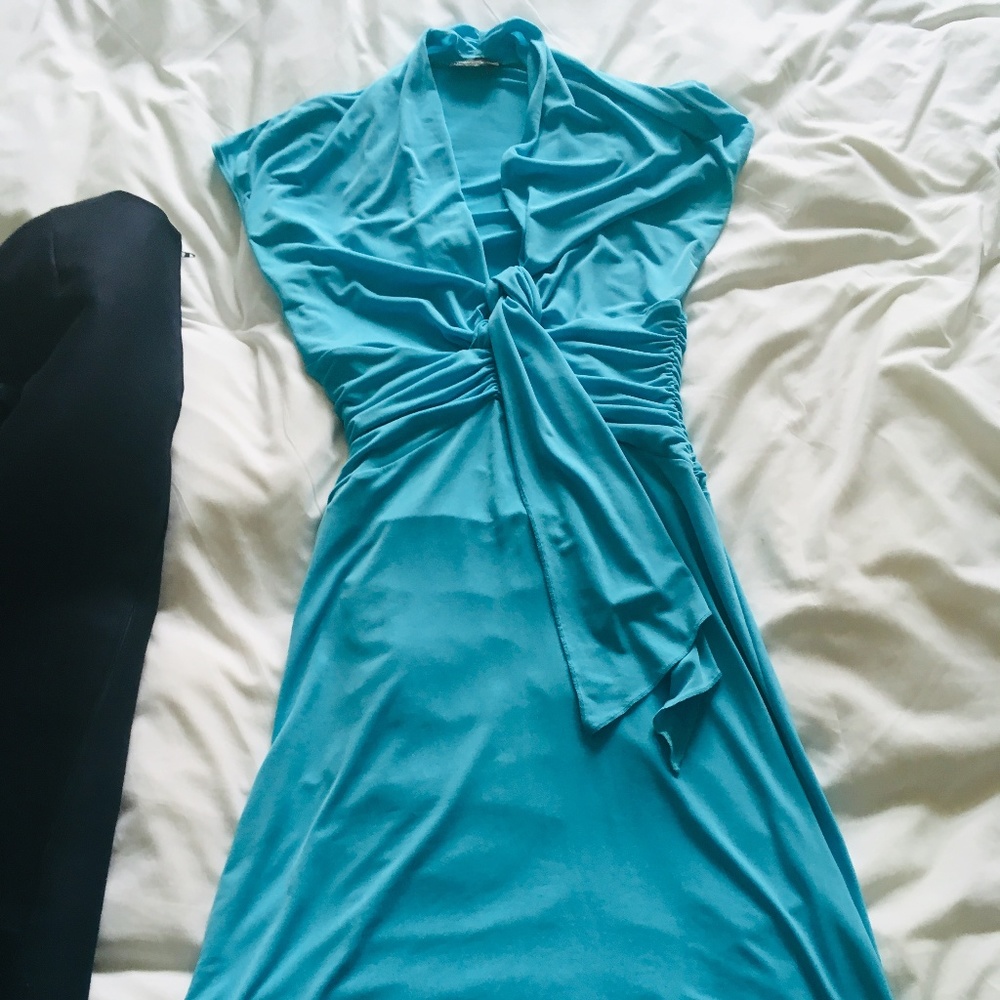 Tea length cocktail dress